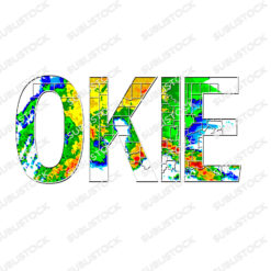 OKIE Doppler Radar white outline